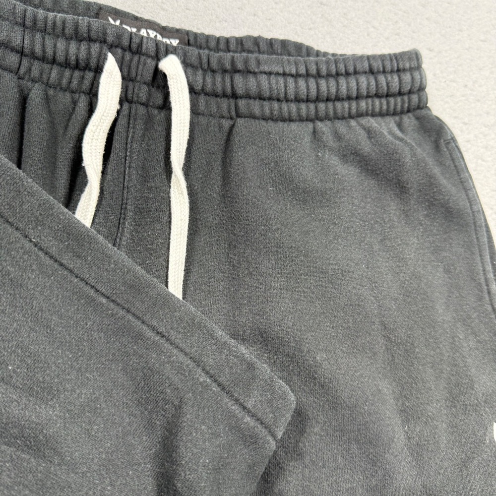 Playboy by PacSun Mens Black Fleece Sweat Shorts Bunny Logo Size Medium